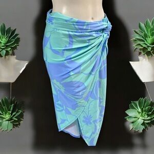 Sunshine 79 Womens Pareo Sky Tahiti Print Retails $152